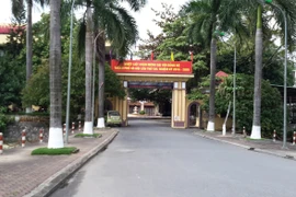 Trụ sở Ủy ban Nhân dân huyện Thạch Thất. (Ảnh: Võ Phương/Vietnam+)