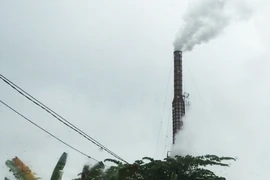 Những chiếc lò này ngày đêm nhả khói vào môi trường (Ảnh: PV/Vietnam+)