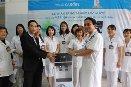 4,7 triệu lít nước miễn phí cho bệnh nhân Bệnh viện E.