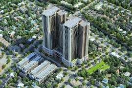 Phối cảnh tổng thể của Goldsilk Complex. (Nguồn: TNR Holdings)