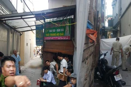 Hiện trường vụ việc (Ảnh: Cộng tác viên/Vietnam+)