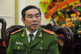 Đại tá Đào Hữu Thắng - Phó cục trưởng Cục Cảnh sát Phòng cháy chữa cháy và Cứu nạn cứu hộ. (Ảnh: Võ Phương/Vietnam+)