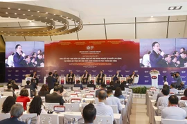 Chủ tịch Quốc hội Vương Đình Huệ phát biểu. (Ảnh: Doãn Tấn/TTXVN)