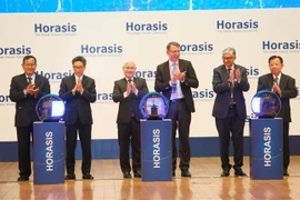 Nghi thức khai mạc Horasis 2022. (Ảnh: Huyền Trang/TTXVN)