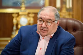 Nhà tài phiệt Nga Alisher Usmanov. (Nguồn: Bloomberg)