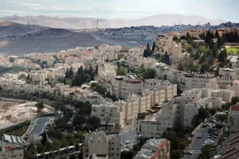 Khu định cư của người Do Thái ở Pisgat Zeev, Đông Jerusalem ngày 27/9/2016. (Ảnh: AFP/TTXVN)