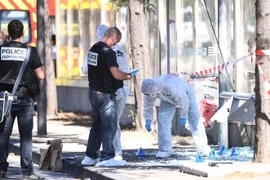 Cảnh sát Pháp. (Ảnh: AFP/TTXVN)