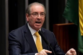 Cựu Chủ tịch Hạ viện Eduardo Cunha. (Ảnh: AFP/TTXVN)