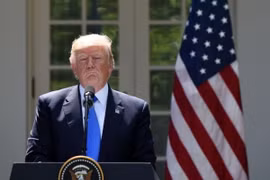 Tổng thống Mỹ Donald Trump. (Ảnh: THX/TTXVN)