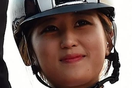 Chung Yoo-ra - con gái bà Choi Soon-sil. (Ảnh: AFP/TTXVN)