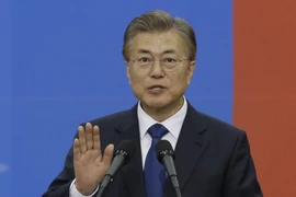 Tổng thống Hàn Quốc Moon Jae-in. (Ảnh: AFP/TTXVN) 