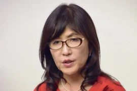 Bộ trưởng Quốc phòng Nhật Bản Tomomi Inada. (Ản: Kyodo/TTXVN)