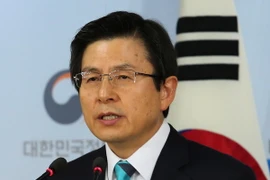 Quyền Tổng thống kiêm Thủ tướng Hàn Quốc Hwang Kyo-ahn. (Ảnh: AFP/TTXVN)