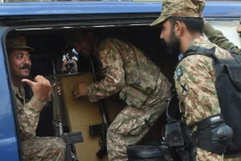 Binh sỹ Pakistan. (Ảnh: AFP/TTXVN)