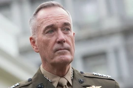 Chủ tịch Hội đồng Tham mưu trưởng liên quân Mỹ, Tướng Joseph Dunford. (Ảnh: EPA/TTXVN)