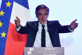 Ứng cử viên Francois Fillon. (Ảnh: AFP/TTXVN)