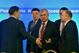 Đặc phái viên của Tổng thống Nga về vấn đề Syria, ông Alexander Lavrentyev. (Ảnh: AFP/TTXVN) 