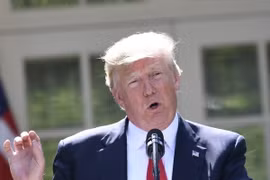 Tổng thống Mỹ Donald Trump. (Ảnh: AFP/TTXVN)