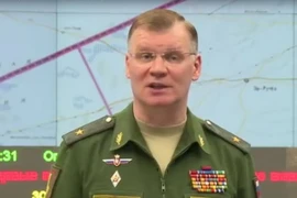 Người phát ngôn Bộ Quốc phòng Nga, Thiếu tướng Igor Konashenkov. (Ảnh: EPA/TTXVN)