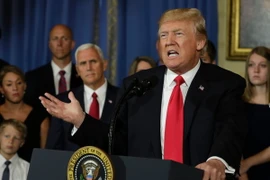 Tổng thống Mỹ Donald Trump. (Ảnh: AFP/TTXVN)