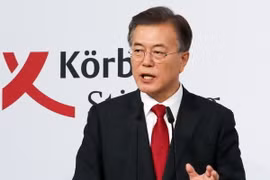 Tổng thống Hàn Quốc Moon Jae-in. (Ảnh: EPA/TTXVN)