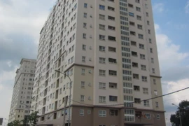 Dự án nhà ở dành cho người thu nhập thấp. (Ảnh: Minh Nghĩa/TTXVN)