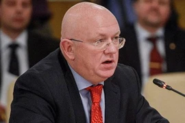 Đại sứ Nga tại Liên hợp quốc Vassily Nebenzia. (Ảnh: WeapoNews/TTXVN)