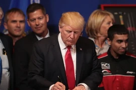 Tổng thống Donald Trump. (Ảnh: AFP/TTXVN)