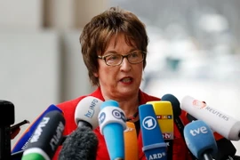 Bộ trưởng Kinh tế Đức Brigitte Zypries. (Ảnh: EPA/TTXVN)