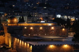 Toàn cảnh đền al-Aqsa ở Jerusalem ngày 14/7 vừa qua. (Ảnh: AFP/TTXVN)