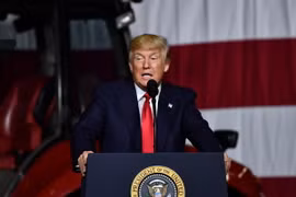 Tổng thống Mỹ Donald Trump. (Ảnh: AFP/TTXVN)