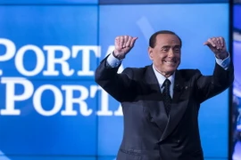 Cựu Thủ tướng Italy Silvio Berlusconi. (Ảnh: EPA/TTXVN)