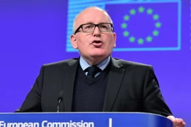 Phó Chủ tịch EC Frans Timmermans. (Ảnh: AFP/TTXVN)