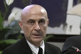  Bộ trưởng Nội vụ Italy Marco Minniti. (Ảnh: AFP/TTXVN)