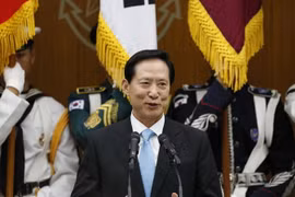 Bộ trưởng Quốc phòng Hàn Quốc Song Young-moo. (Ảnh: EPA/TTXVN)