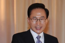 Cựu Tổng thống Hàn Quốc Lee Myung-bak. (Ảnh: AFP/TTXVN)