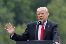 Tổng thống Mỹ Donald Trump. (Ảnh: AFP/TTXVN)
