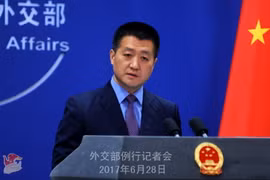 Người phát ngôn Bộ Ngoại giao Trung Quốc Lục Khảng. (Ảnh: Zee News/TTXVN)