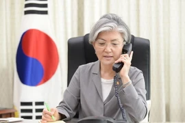Ngoại trưởng Hàn Quốc Kang Kyung Wha. (Ảnh: Yonhap/TTXVN)