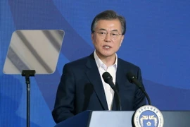 Tổng thống Hàn Quốc Moon Jae-in. (Ảnh: EPA/TTXVN)