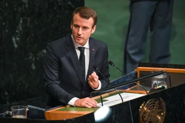 Tổng thống Pháp Emmanuel Macron. (Ảnh: THX/TTXVN)