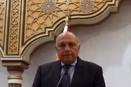 Ngoại trưởng Ai Cập Sameh Shoukry. (Ảnh: EPA/TTXVN)