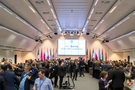 Toàn cảnh phiên họp lần thứ 172 của OPEC tại Vienna, Áo ngày 25/5. (Ảnh: AFP/TTXVN)