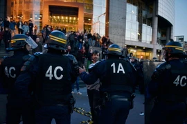 Cảnh sát Pháp. (Ảnh: EPA/TTXVN)