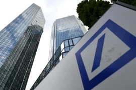 Trụ sở Deutsche Bank tại Frankfurt am Main, Đức. (Ảnh: EPA/TTXVN)