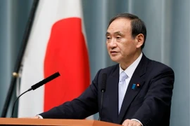 Chánh văn phòng Nội các Nhật Bản Yoshihide Suga. (Ảnh: EPA/TTXVN)