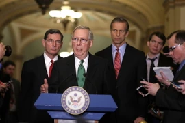 Lãnh đạo đa số tại Thượng viện Mỹ. (Ảnh: AFP/TTXVN)