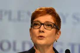 Bộ trưởng Quốc phòng Australia Marise Payne. (Ảnh: AFP/TTXVN)