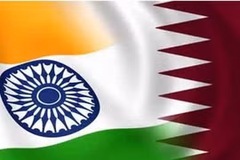 Cờ của Ấn Độ và Qatar. (Nguồn: yespunjab.com)