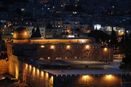 Toàn cảnh đền al-Aqsa ở Jerusalem ngày 14/7 vừa qua. (Ảnh: AFP/TTXVN)